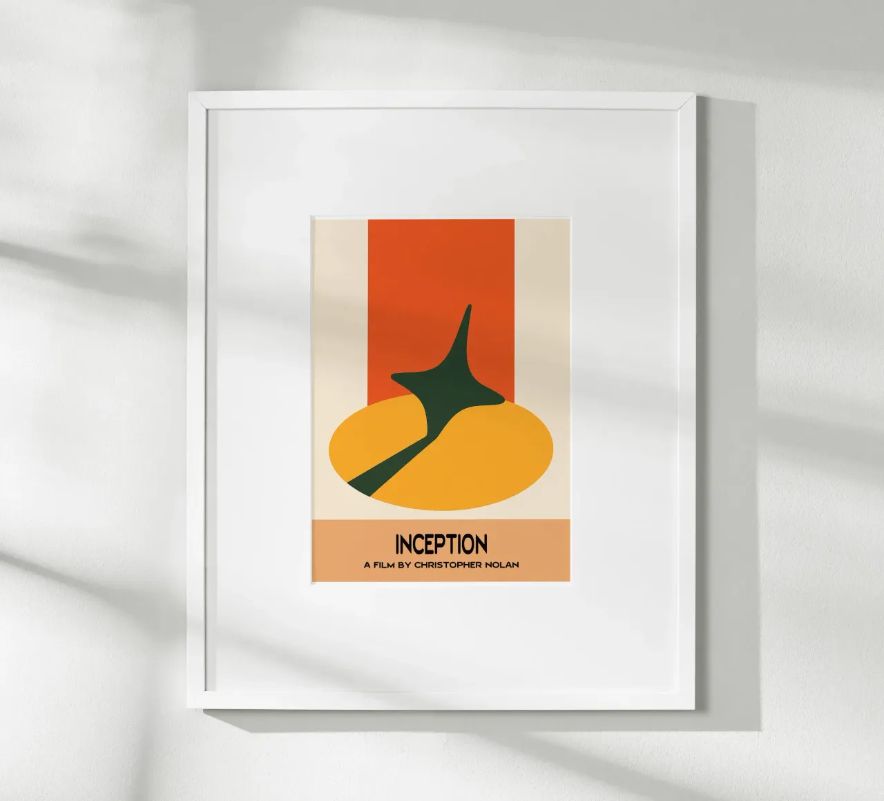 Inception Movie Art Vector Imagination poster de whitesand