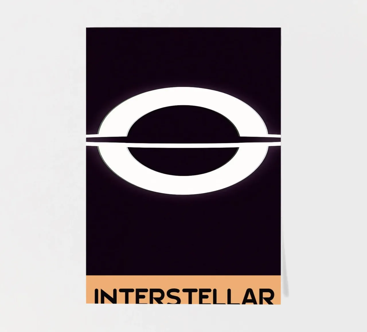 Interstellar Movie Art Vector Imagination Stickerbogen von whitesand