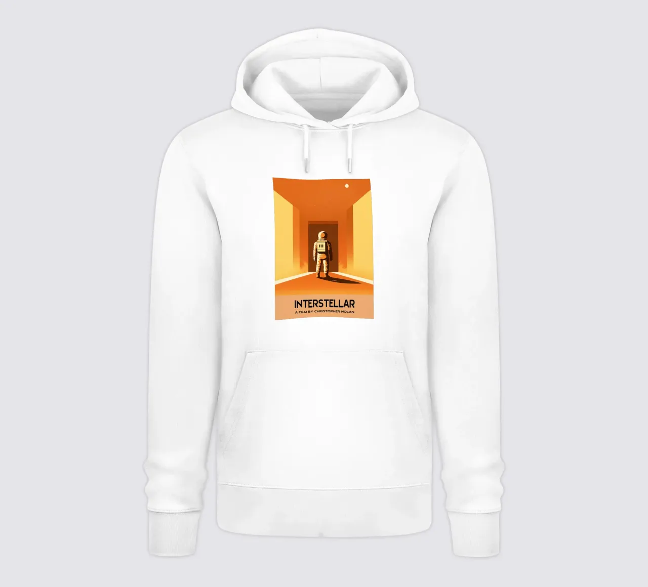 Película Interestelar Vector Imagination Art sudadera con capucha de whitesand