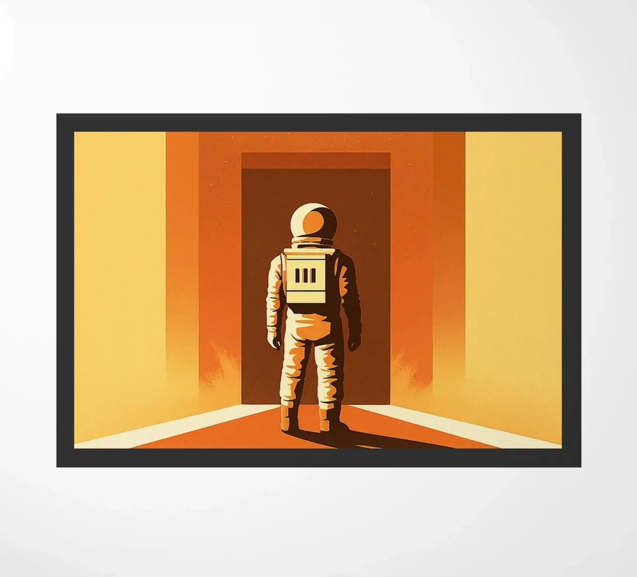 Película Interestelar Vector Imagination Art felpudo de whitesand