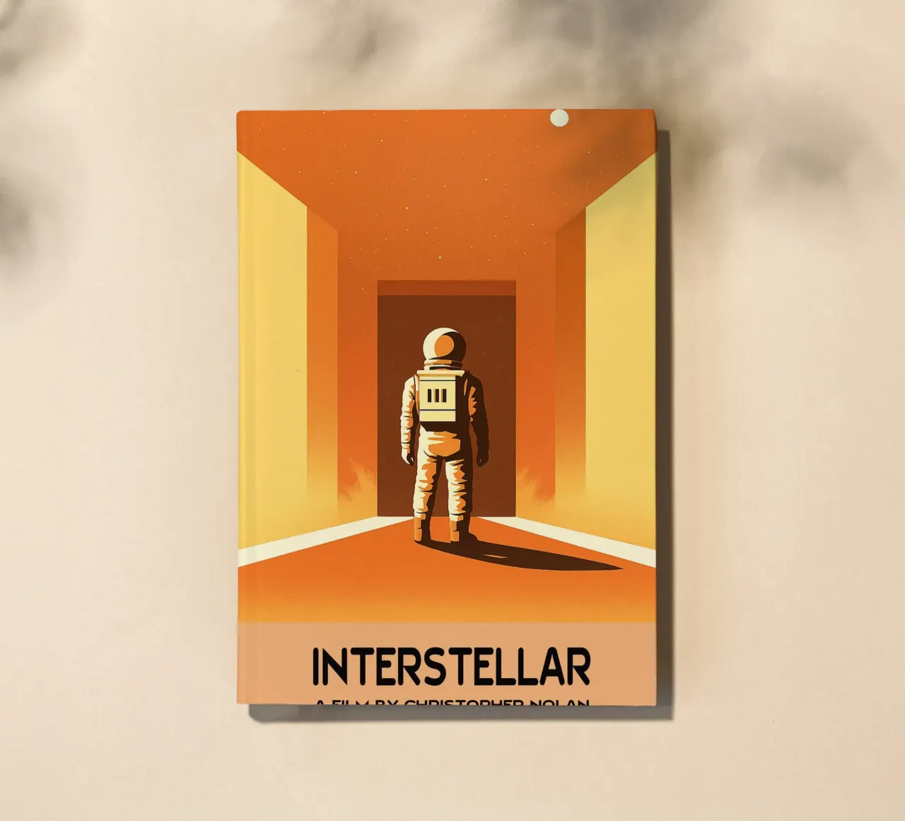 Interstellar Movie Vector Imagination Art notebook by whitesand