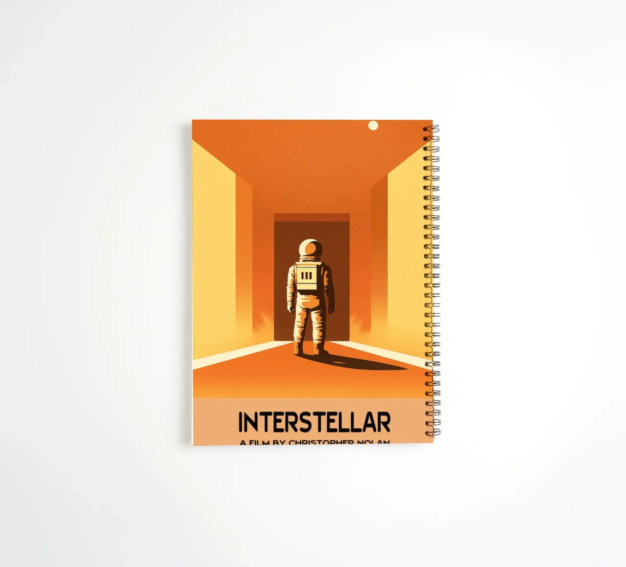 Interstellar Movie Vector Imagination Art Ringbuch von whitesand