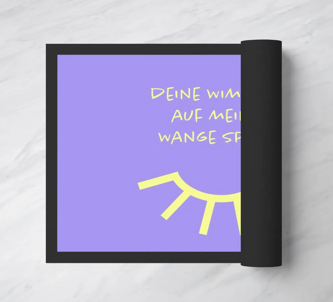 Deine Wimpern auf meiner Wange spüren..) zerbino da FRICKE DESIGN