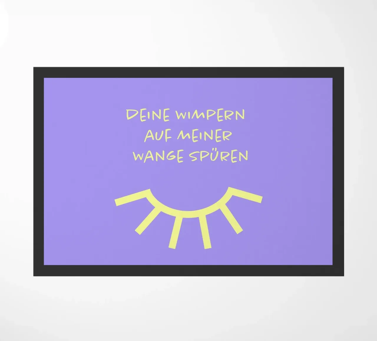 Deine Wimpern auf meiner Wange spüren..) zerbino da FRICKE DESIGN