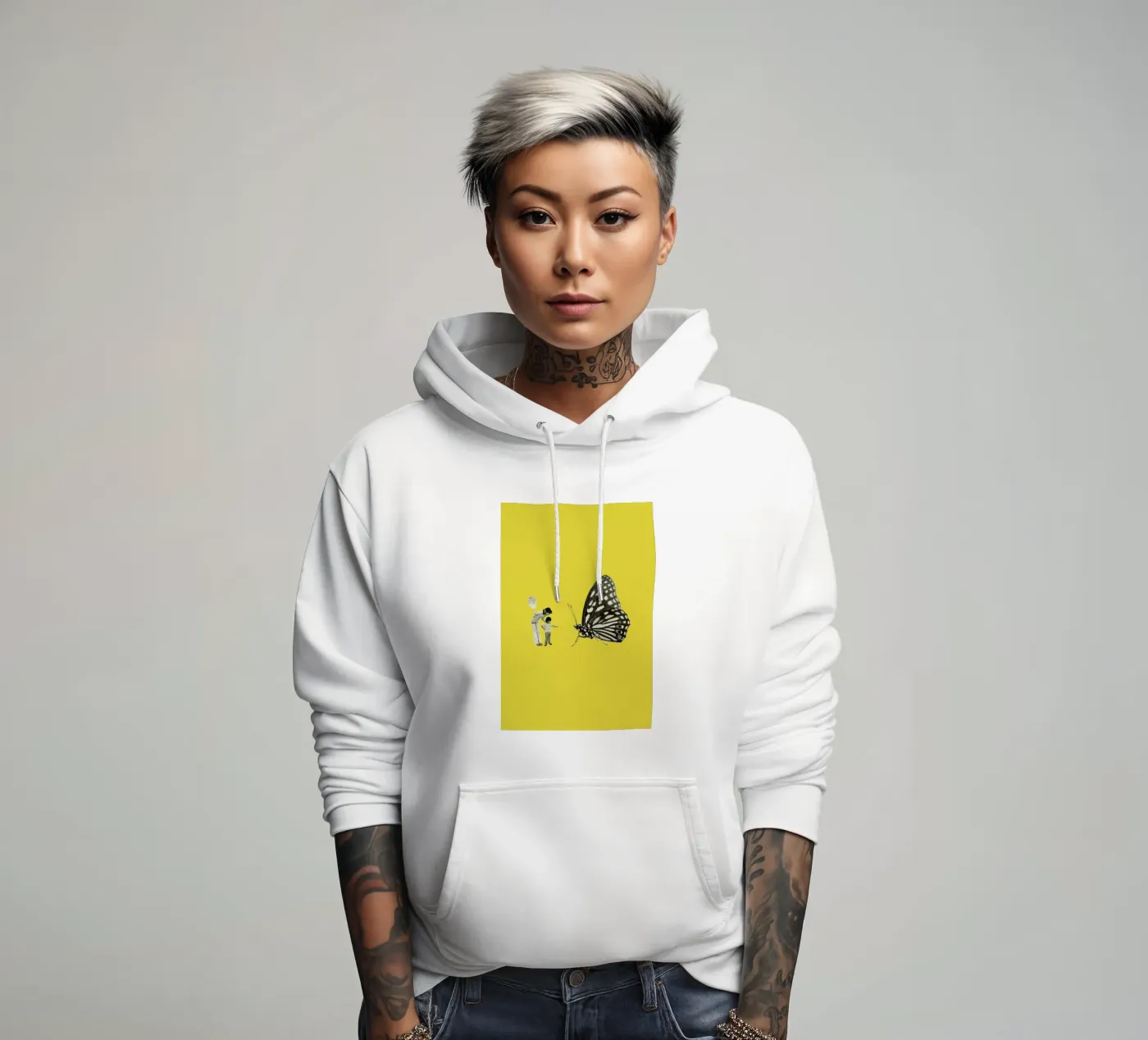 Tiny Animals hoodie by Maarten Léon