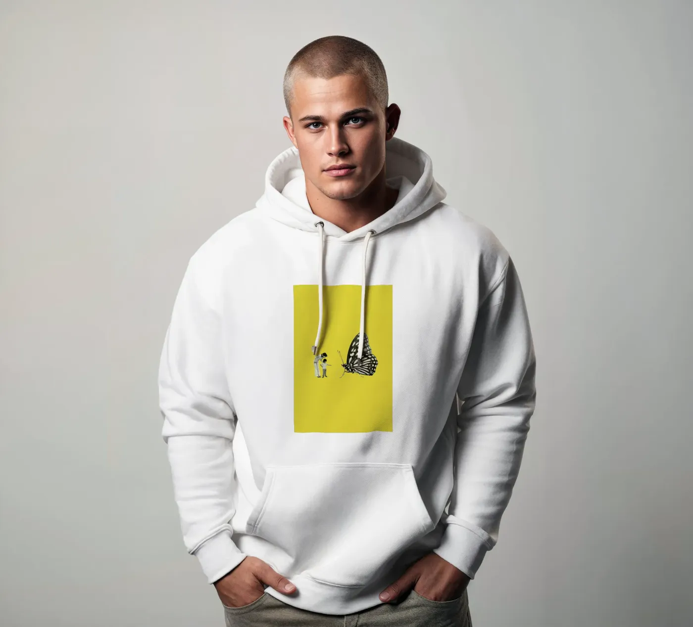 Tiny Animals hoodie by Maarten Léon