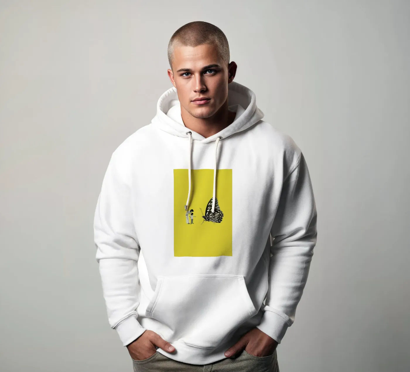 Tiny Animals hoodie by Maarten Léon
