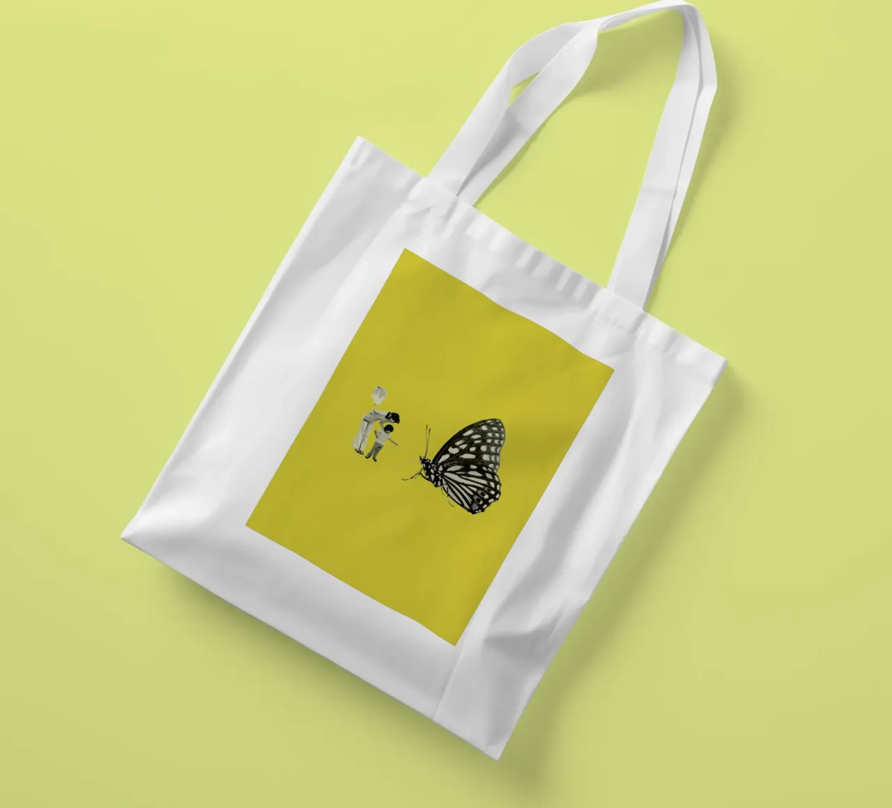 Tiny Animals borsa in juta da Maarten Léon