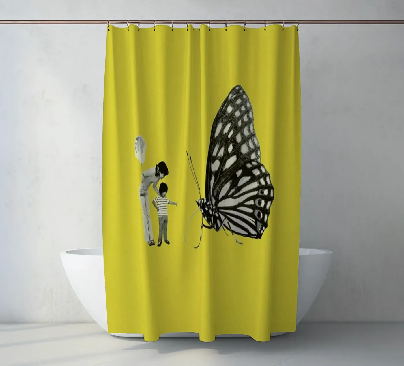 Tiny Animals shower curtain by Maarten Léon
