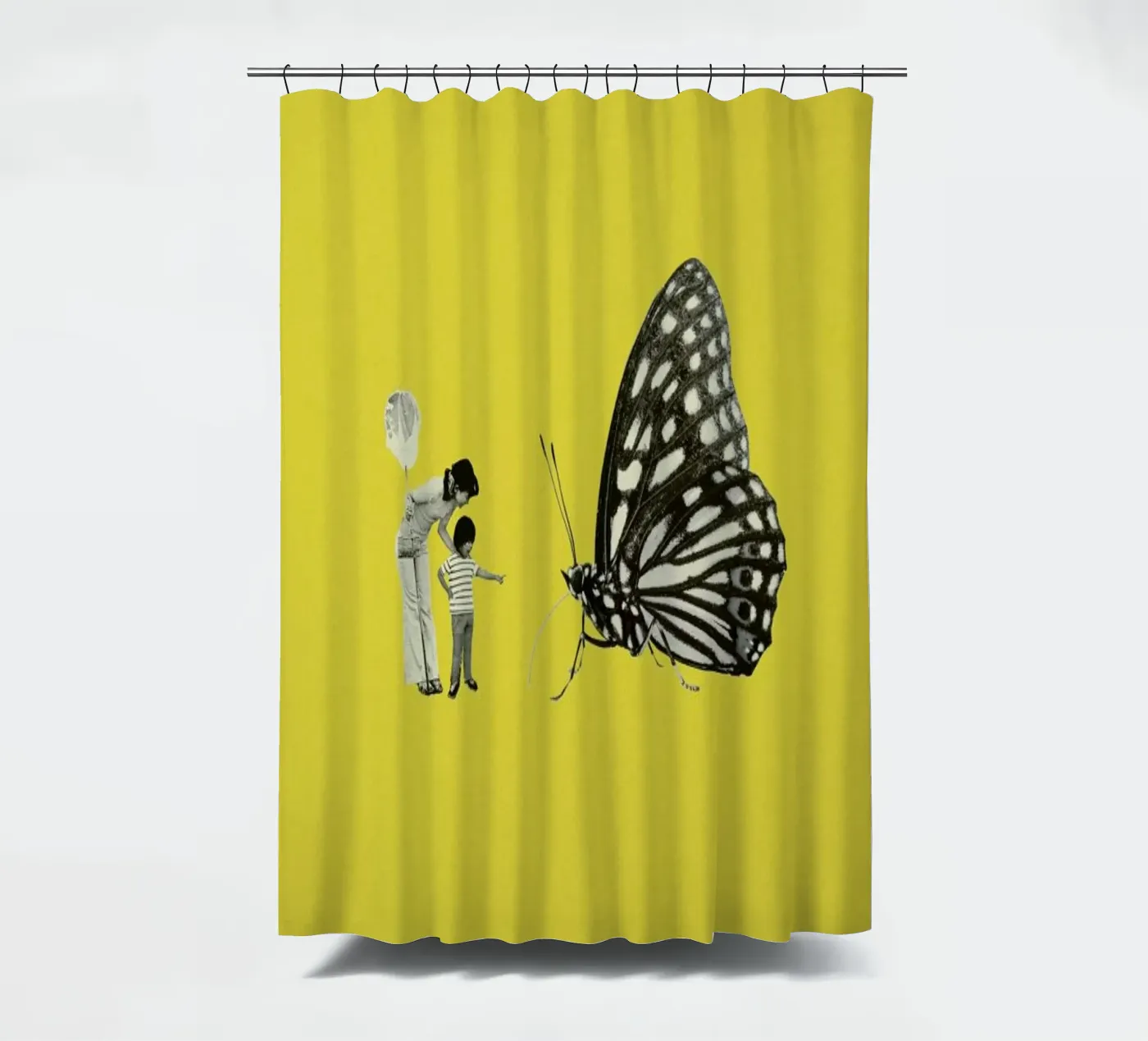 Tiny Animals shower curtain by Maarten Léon