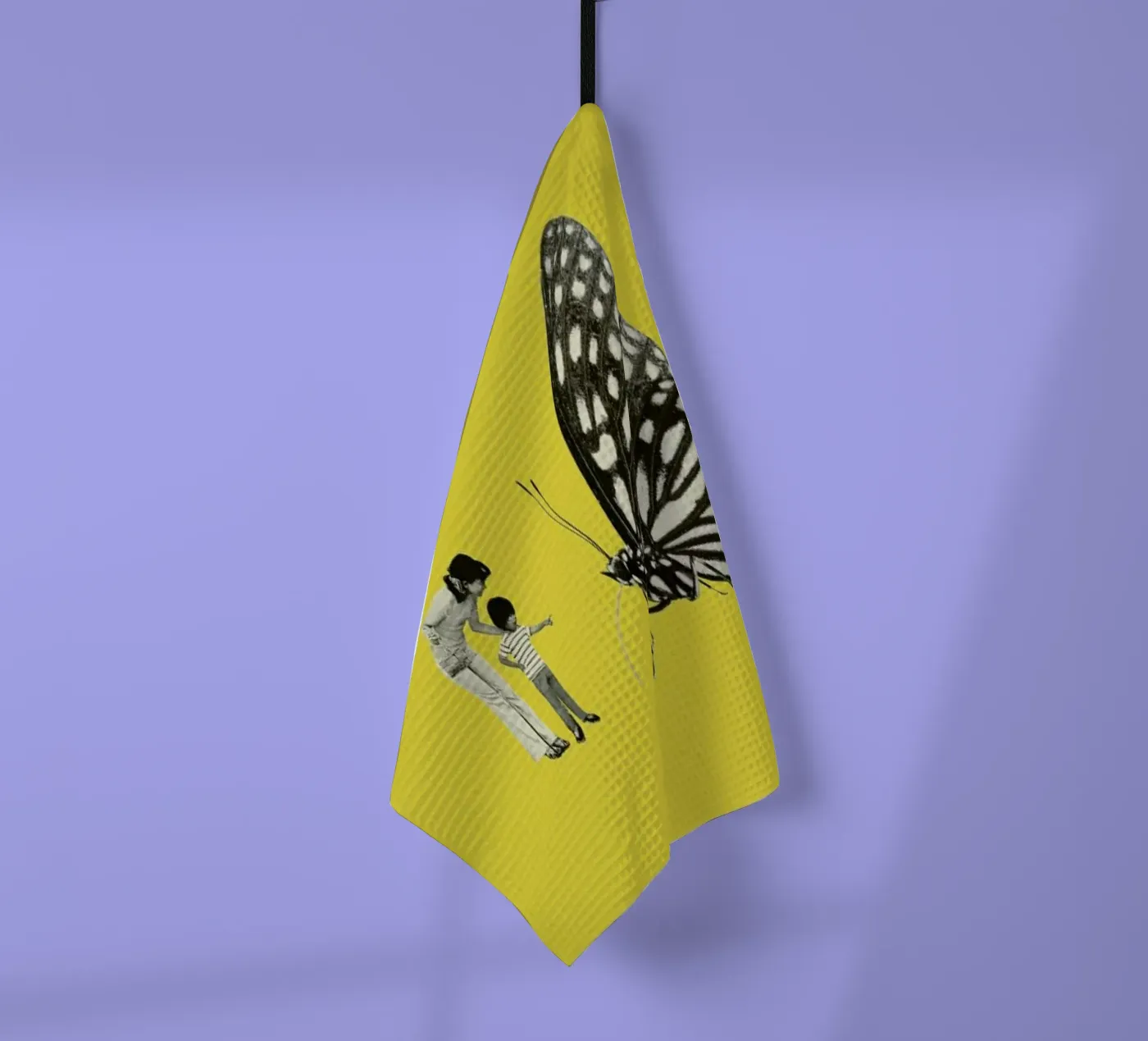 Tiny Animals torchon de Maarten Léon