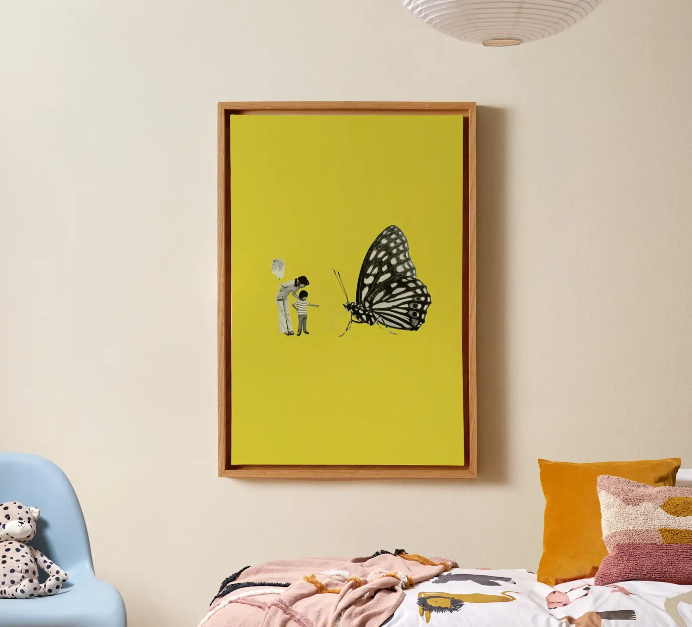 Tiny Animals canvas van Maarten Léon