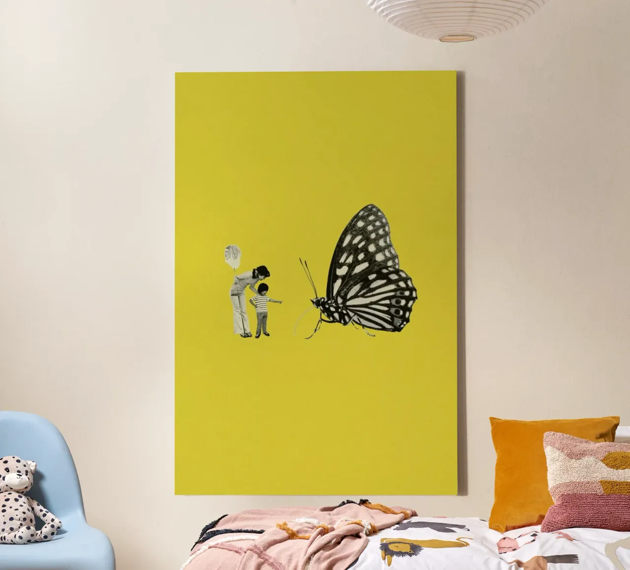 Tiny Animals canvas by Maarten Léon