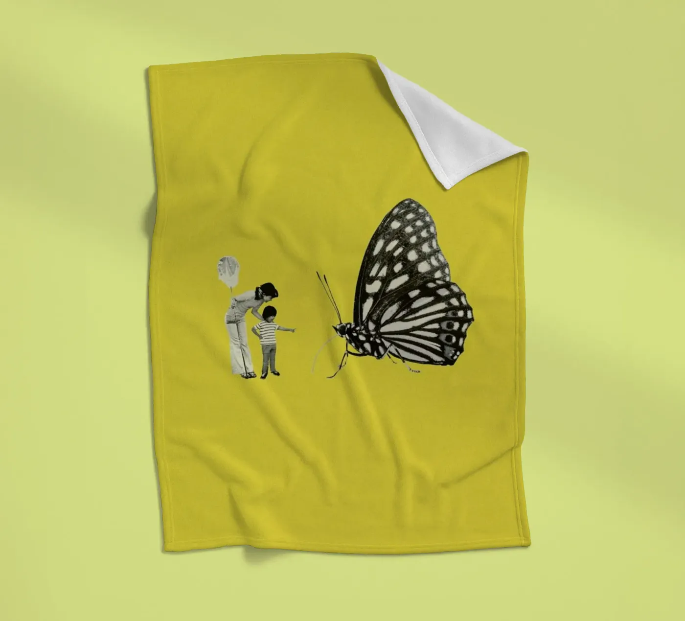 Tiny Animals Fleecedecke von Maarten Léon