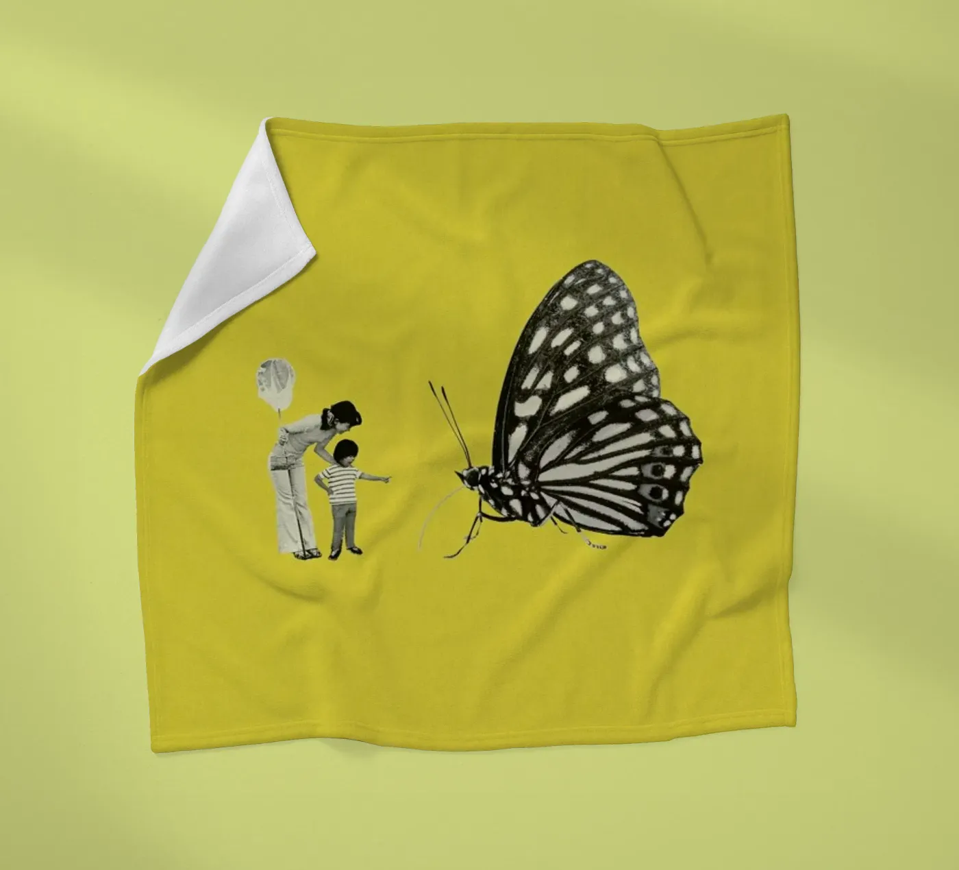 Tiny Animals Fleecedecke von Maarten Léon