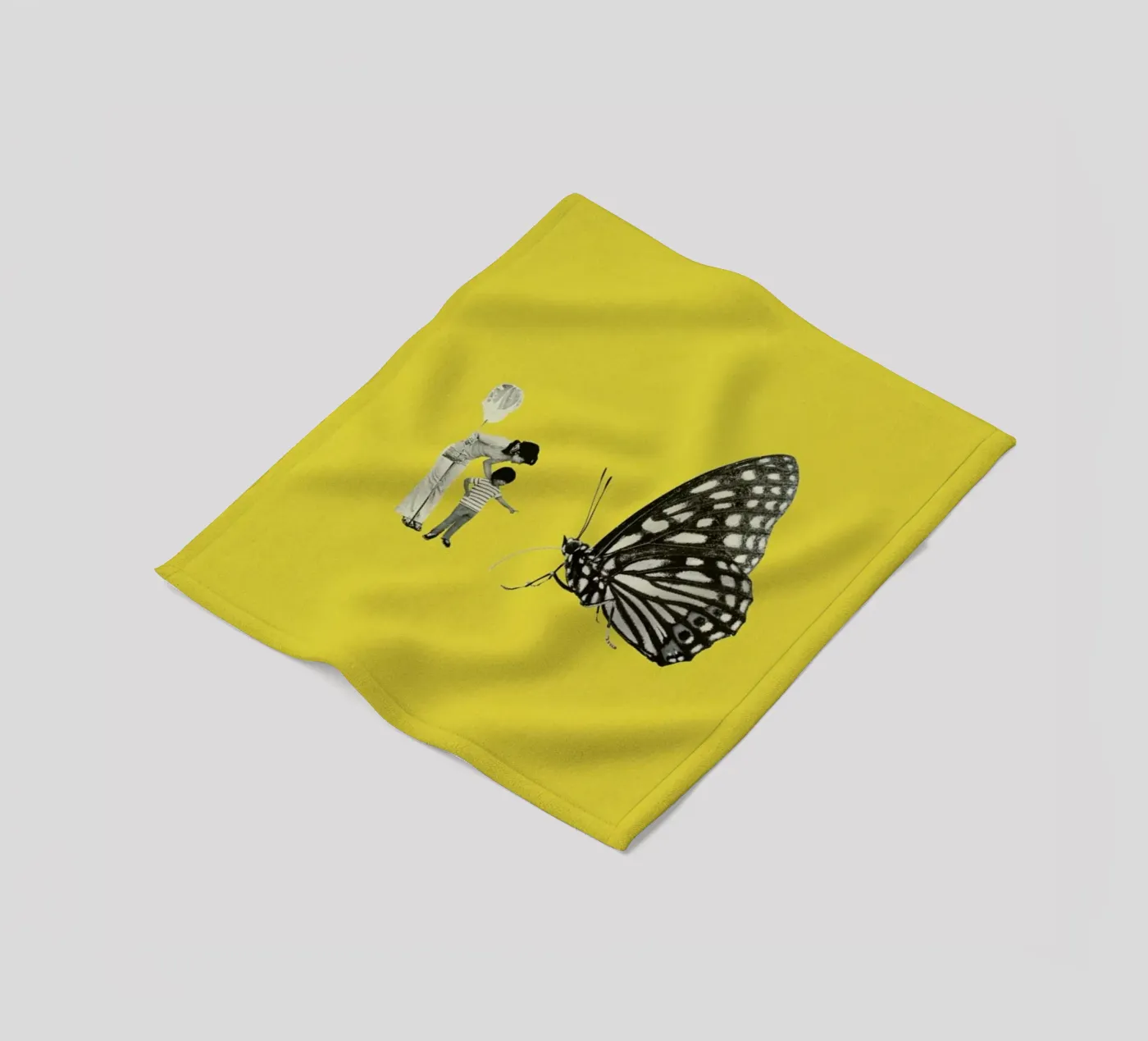 Tiny Animals Fleecedecke von Maarten Léon