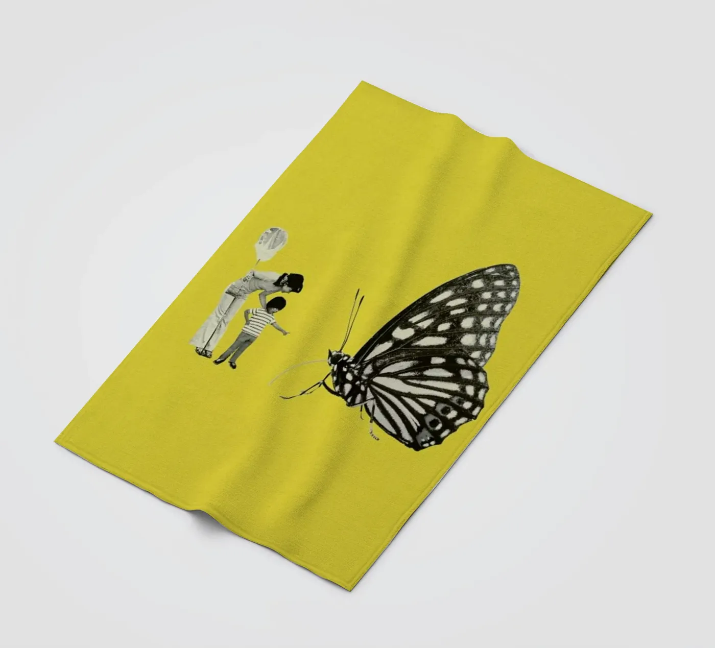 Tiny Animals Fleecedecke von Maarten Léon