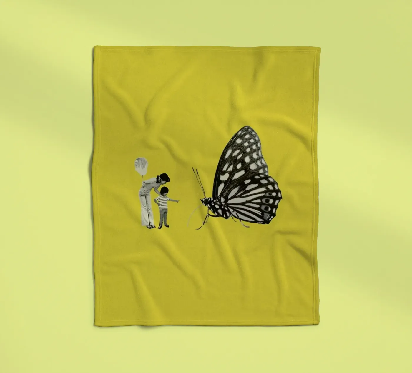 Tiny Animals Fleecedecke von Maarten Léon