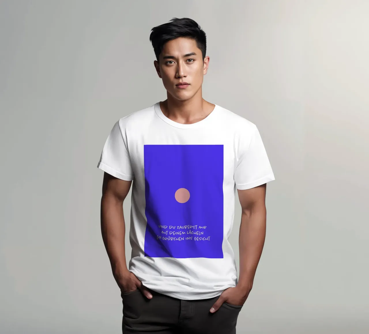Grübchen. t-shirt da FRICKE DESIGN