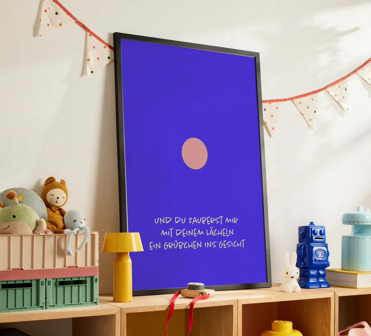 Grübchen. poster da FRICKE DESIGN