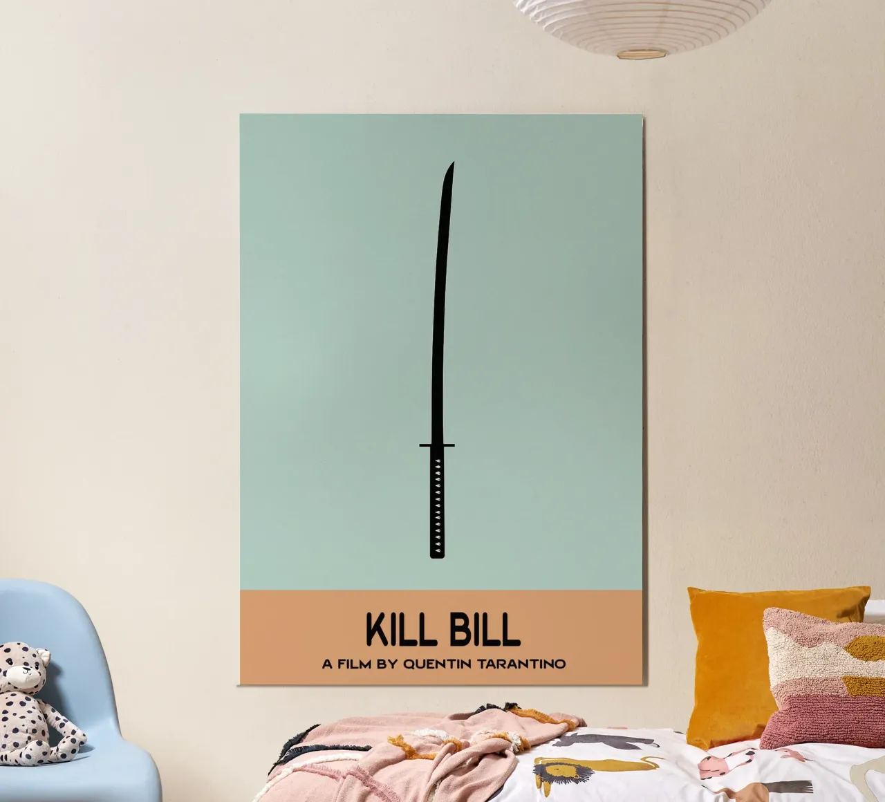 KILL BILL Movie Art Vector Imagination aluminio dibond de whitesand