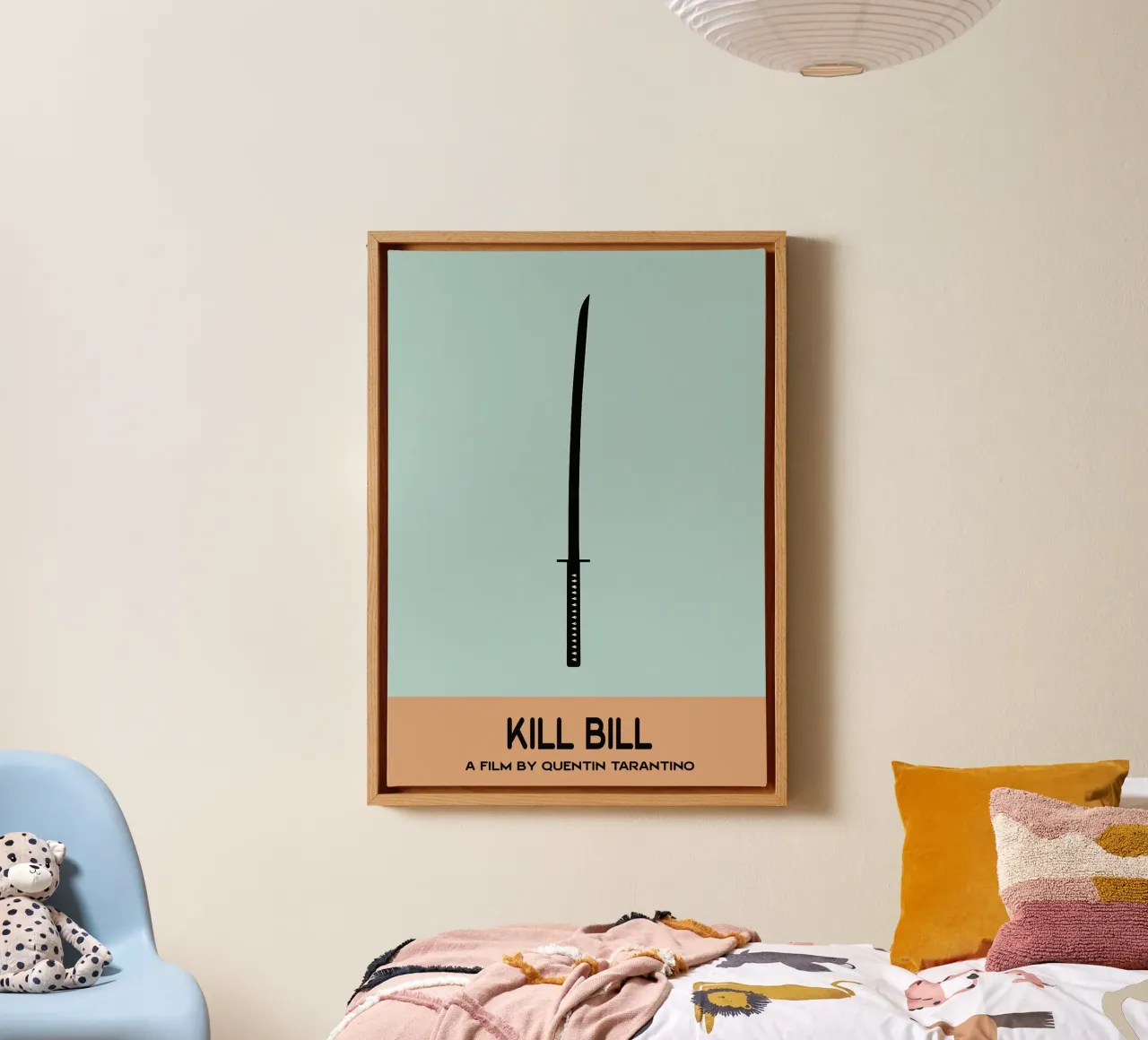 KILL BILL Movie Art Vector Imagination canvas by whitesand