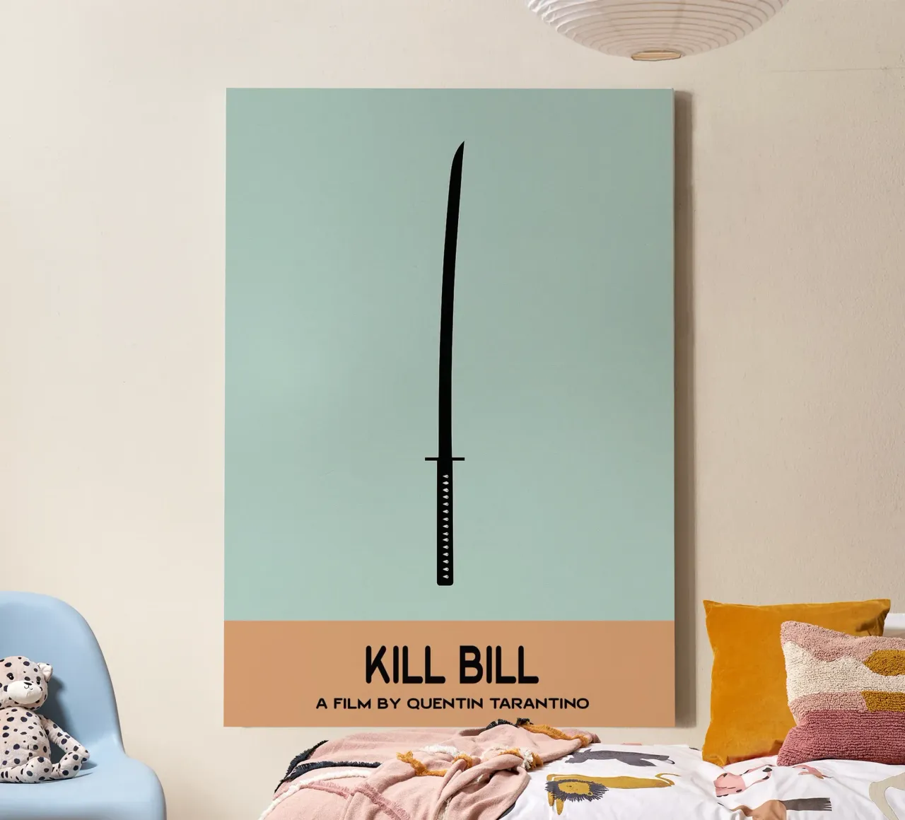 KILL BILL Movie Art Vector Imagination canvas by whitesand