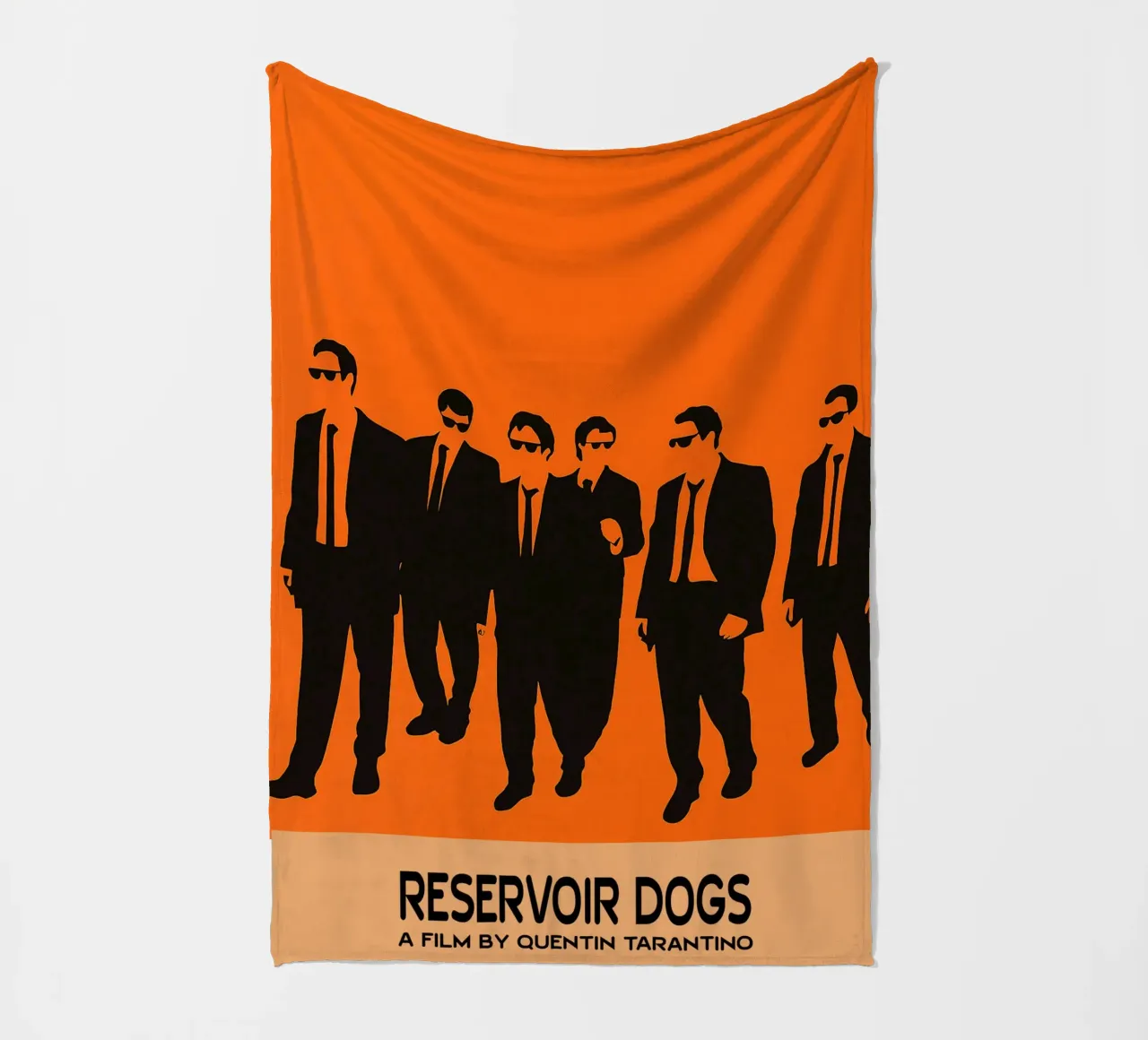 Reservoir Dog Movie Art Vector Imagination fleece blanket by whitesand