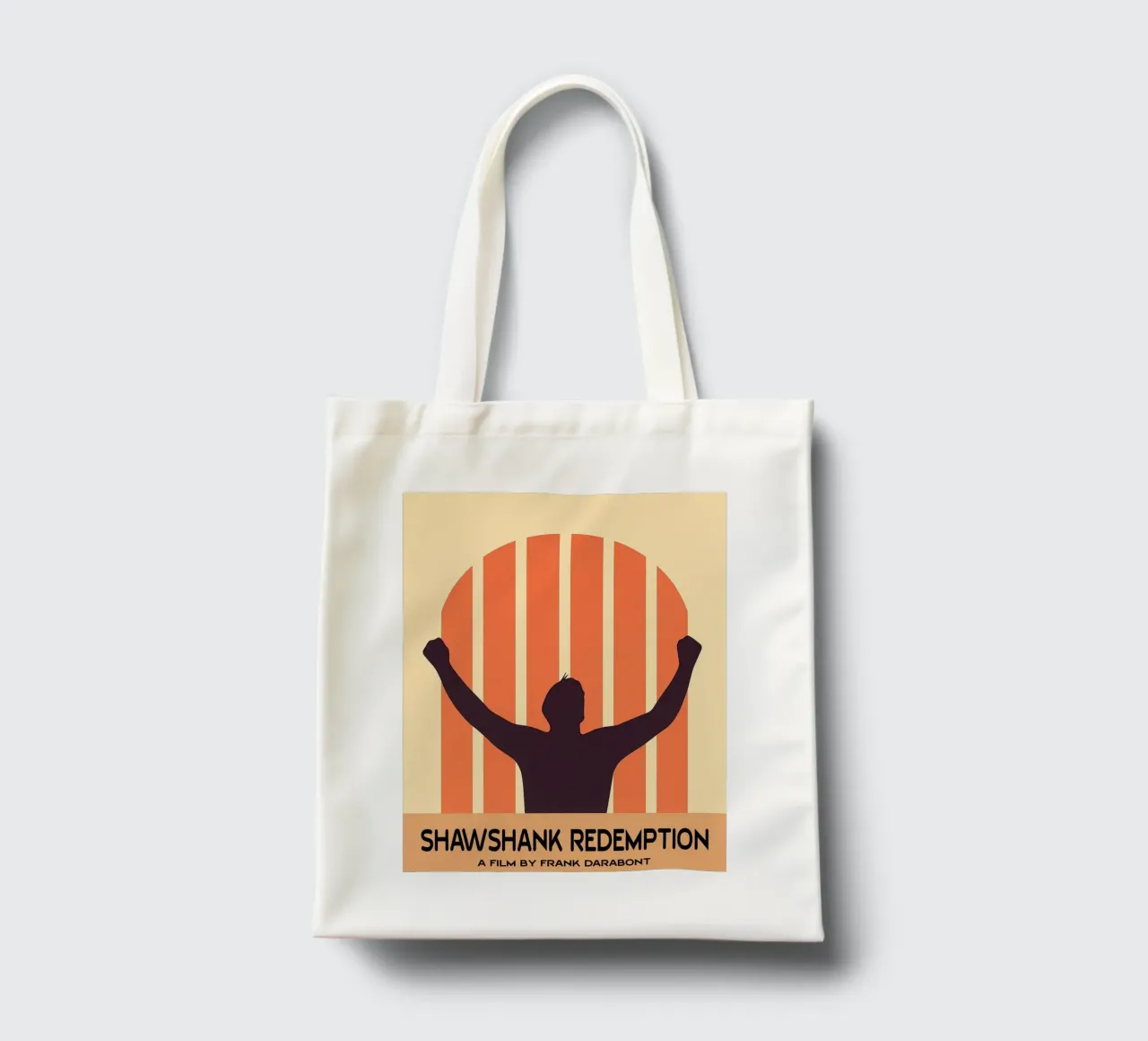 Shawshank Redemption Movie Art Vector Imagination tote bag by whitesand
