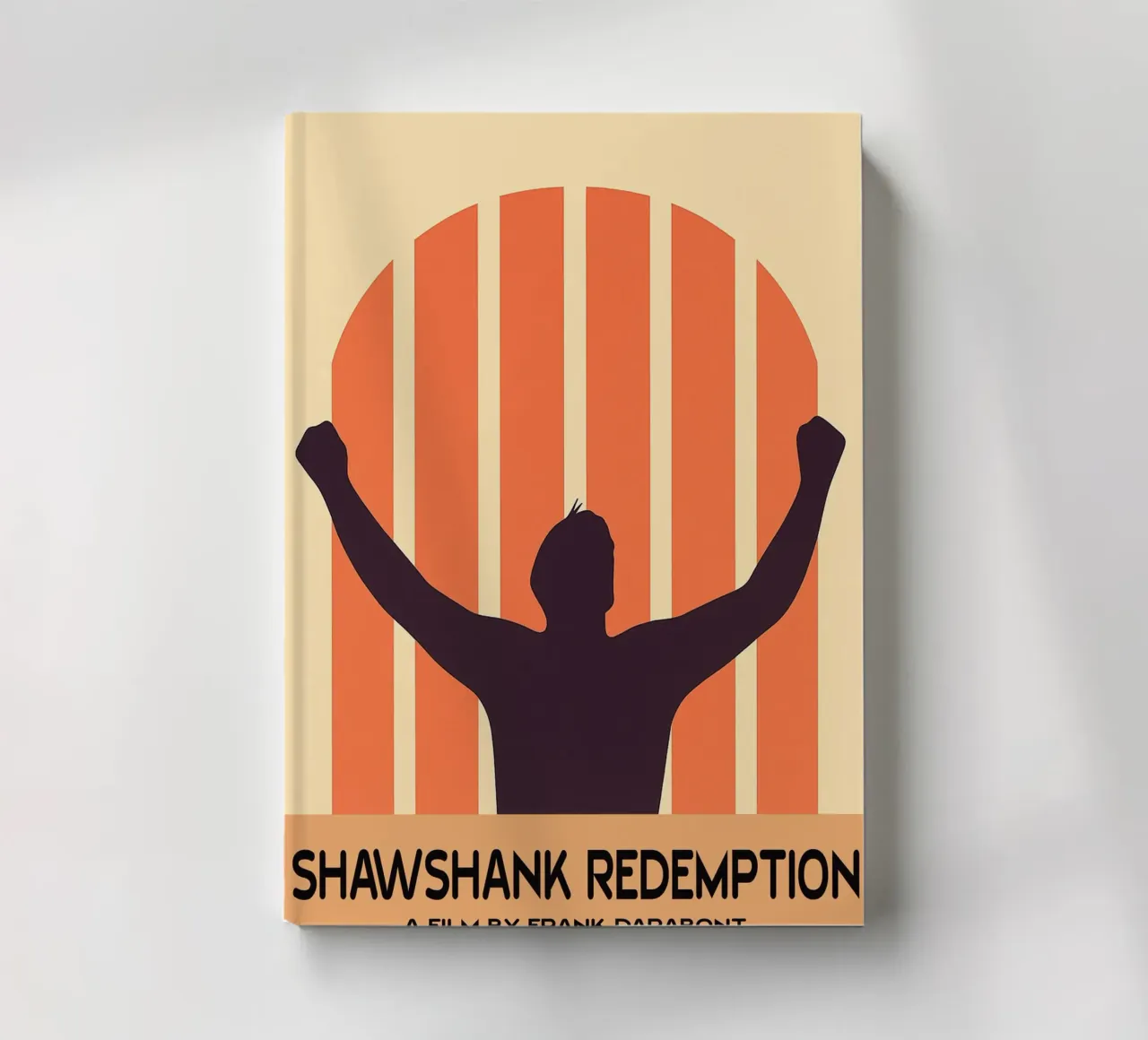 Shawshank Redemption Movie Art Vector Imagination notebook by whitesand