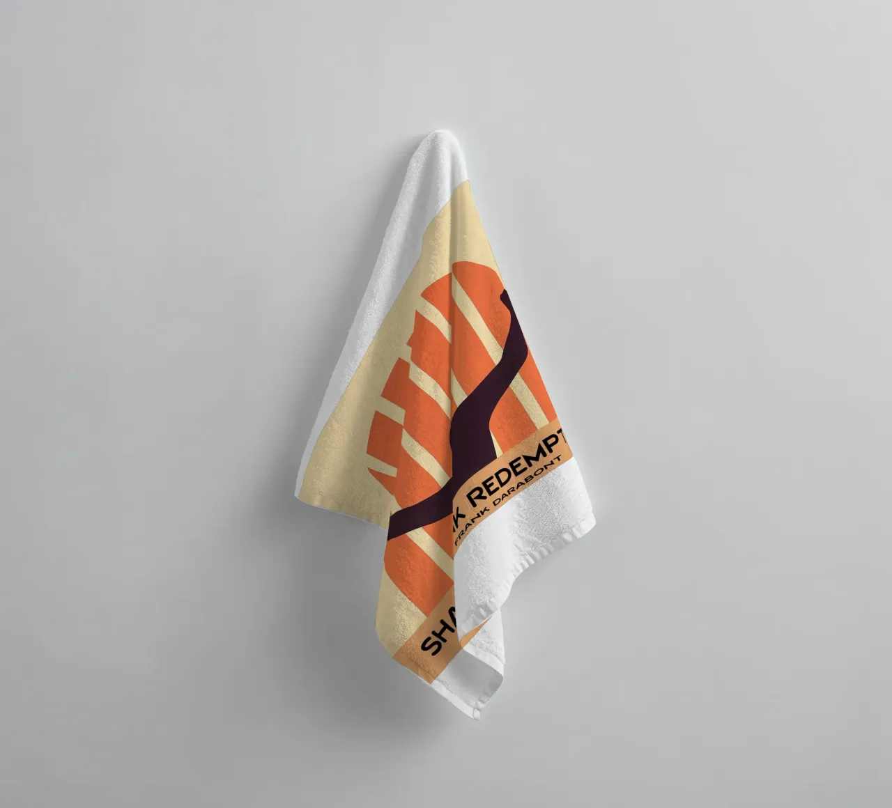 Shawshank Redemption Movie Art Vector Imagination towel by whitesand