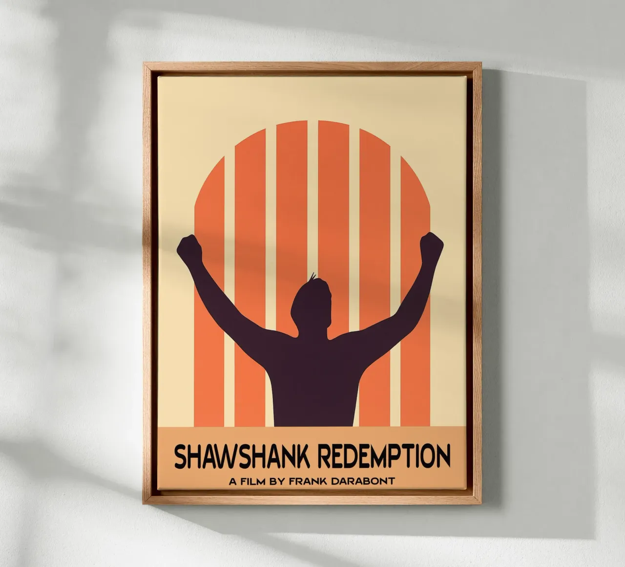 Shawshank Redemption Movie Art Vector Imagination canvas by whitesand
