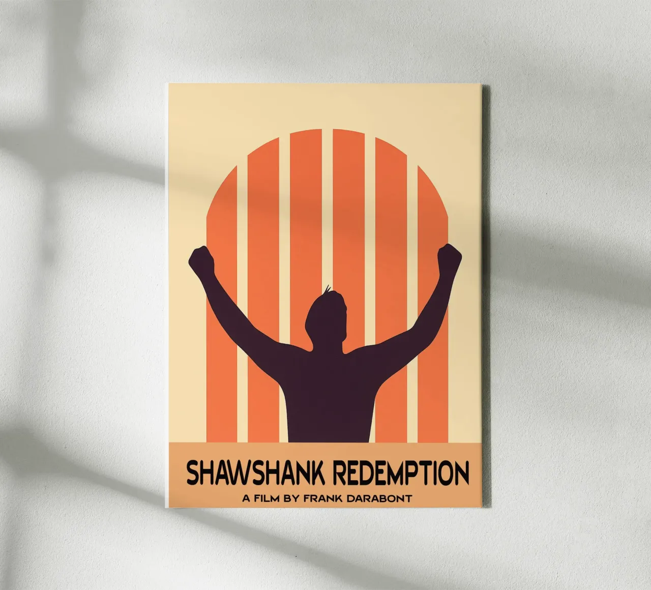 Shawshank Redemption Movie Art Vector Imagination canvas by whitesand