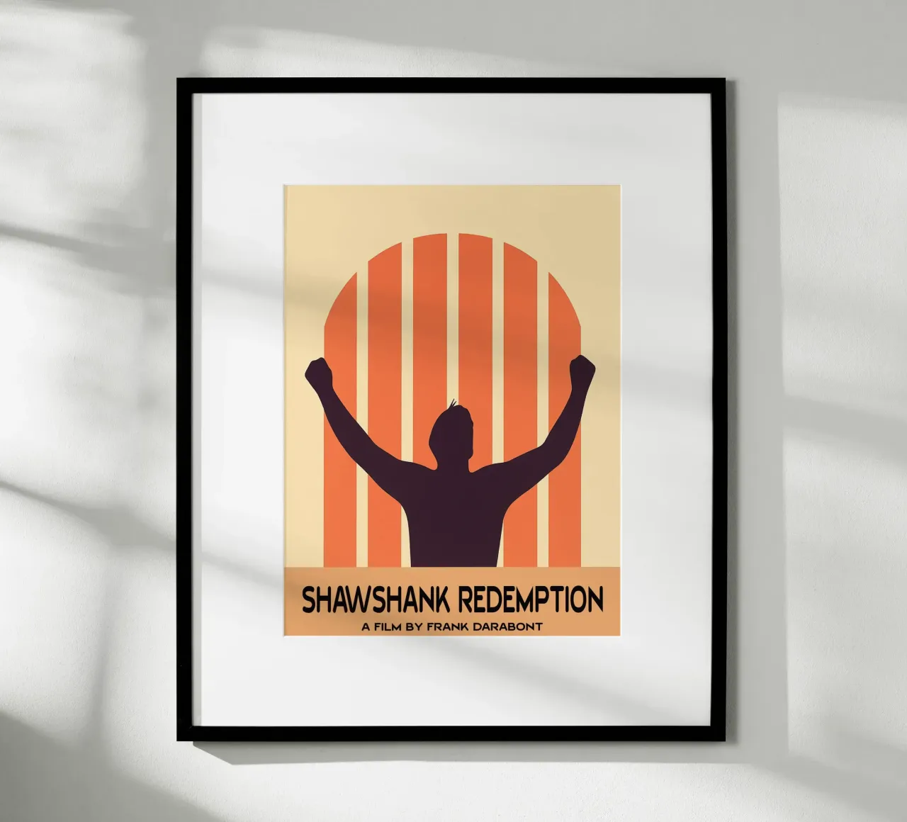Shawshank Redemption Film Kunst Vektor Imagination Hahnemühle von whitesand