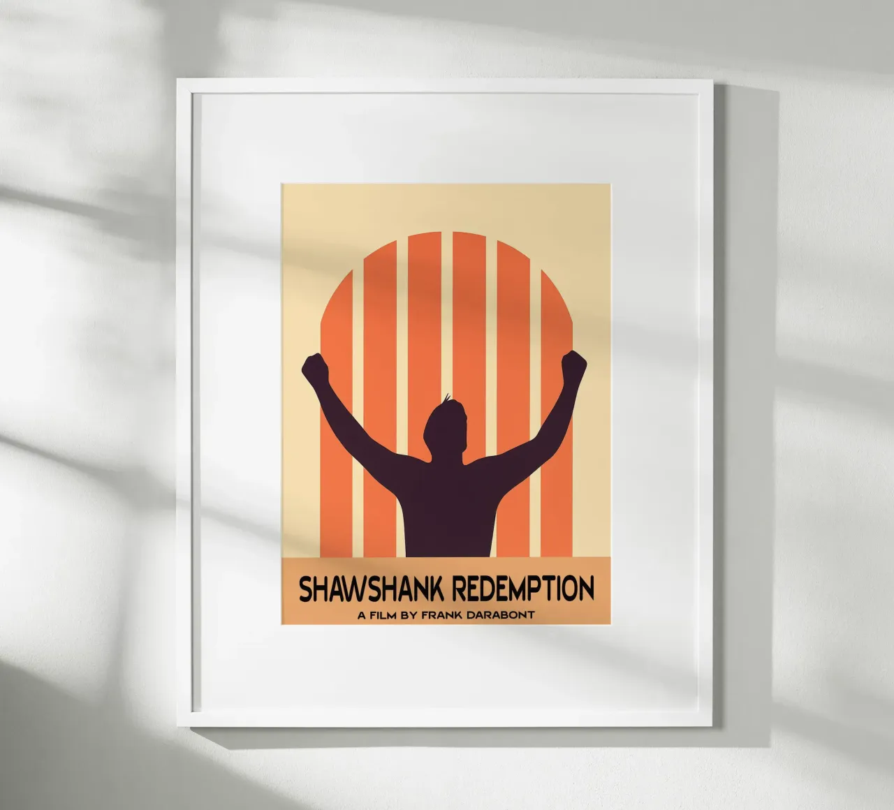 Shawshank Redemption Film Kunst Vektor Imagination Hahnemühle von whitesand