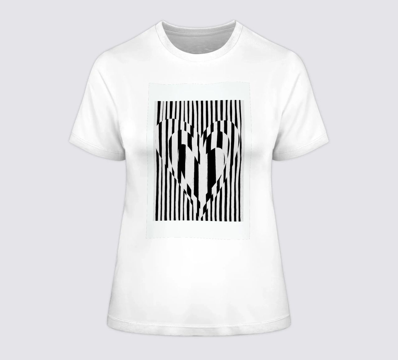 Hearts dames t-shirt getailleerd van treechild