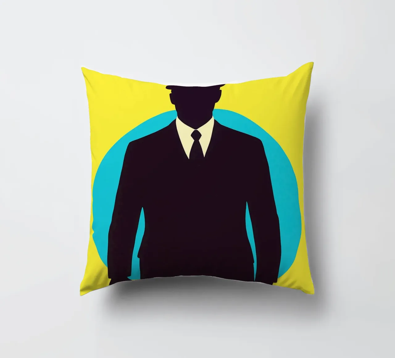 The Immortal Man Movie Art Vector Imagination decorative cushion by whitesand