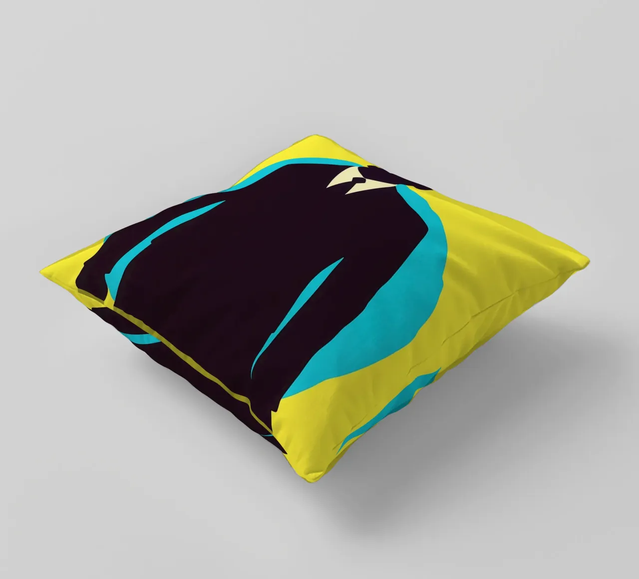 The Immortal Man Movie Art Vector Imagination decorative cushion by whitesand