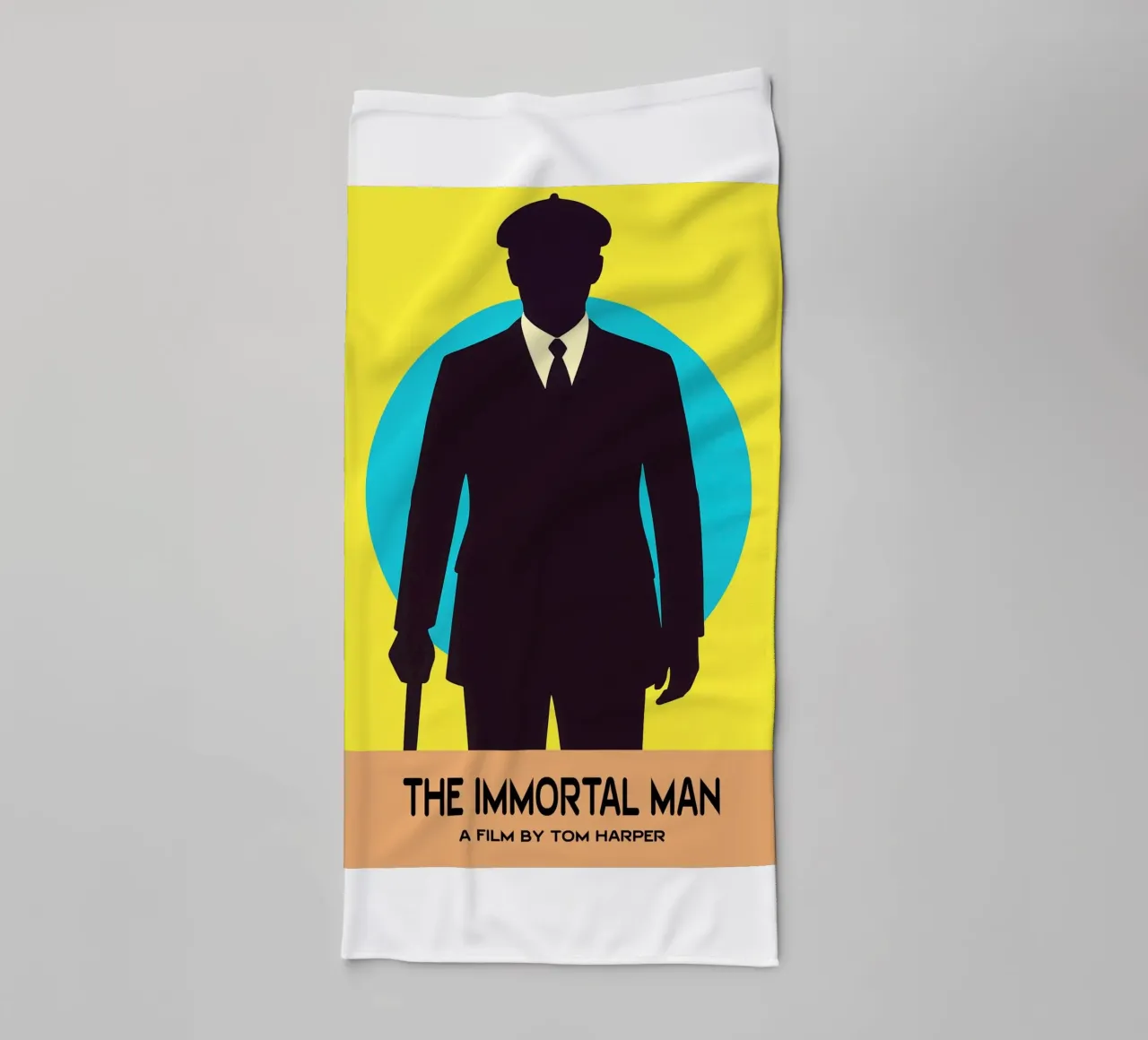 The Immortal Man Movie Art Vector Imagination towel by whitesand