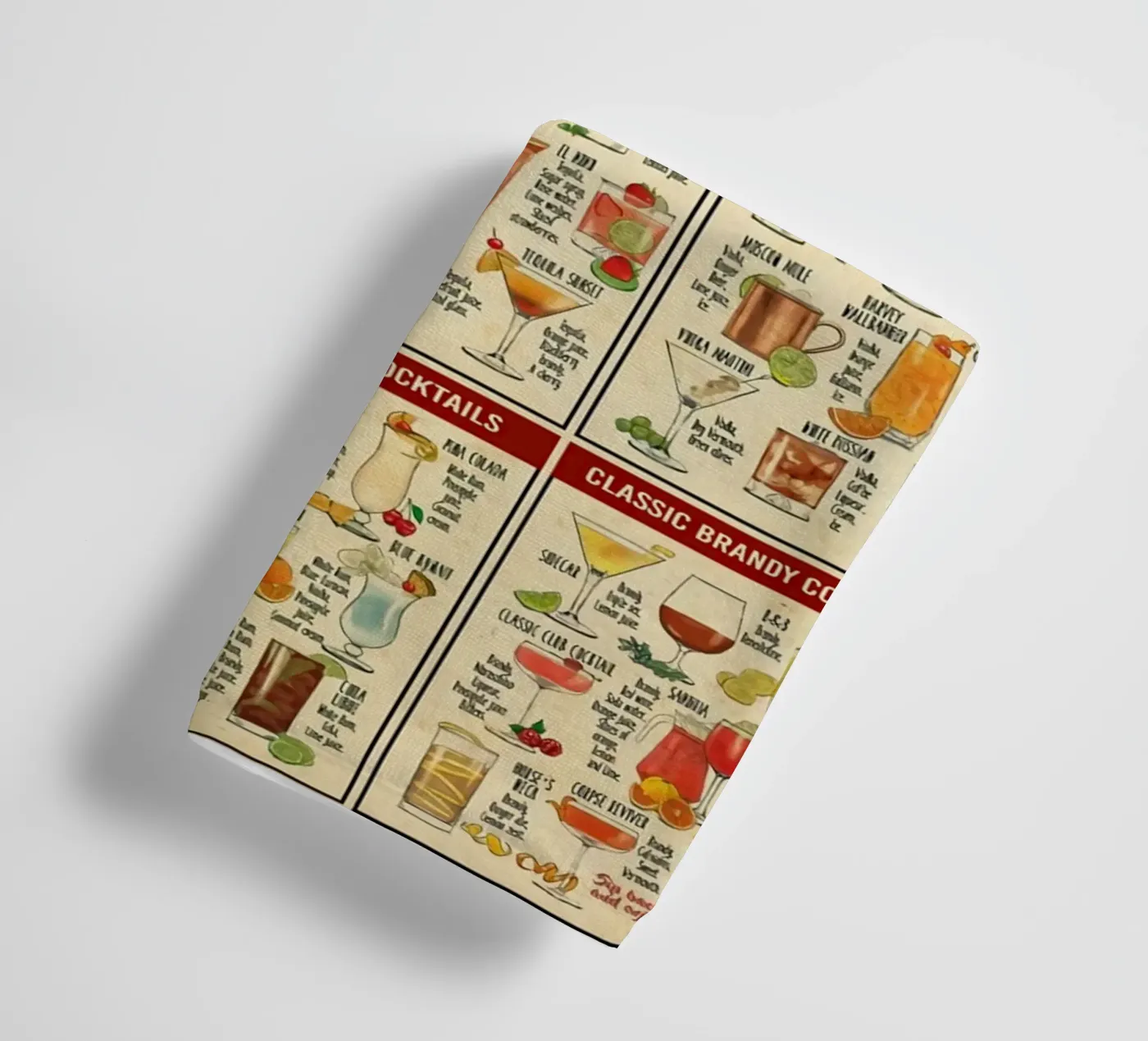 Cocktail Knowledge towel by Maritiknowled