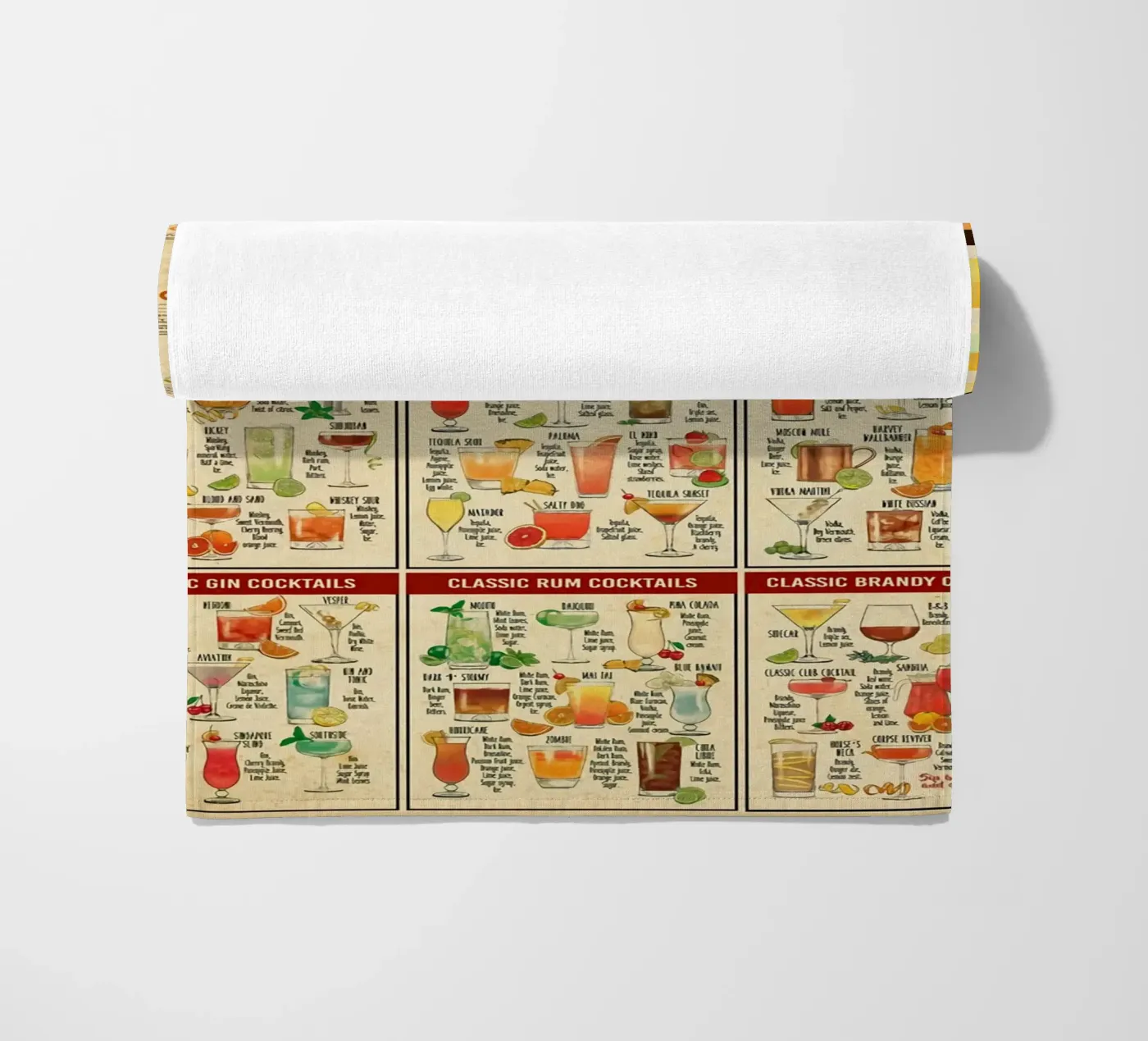 Conoscenza del cocktail telo mare da Maritiknowled