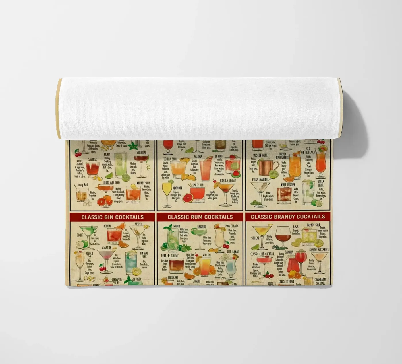 Conoscenza del cocktail telo mare da Maritiknowled