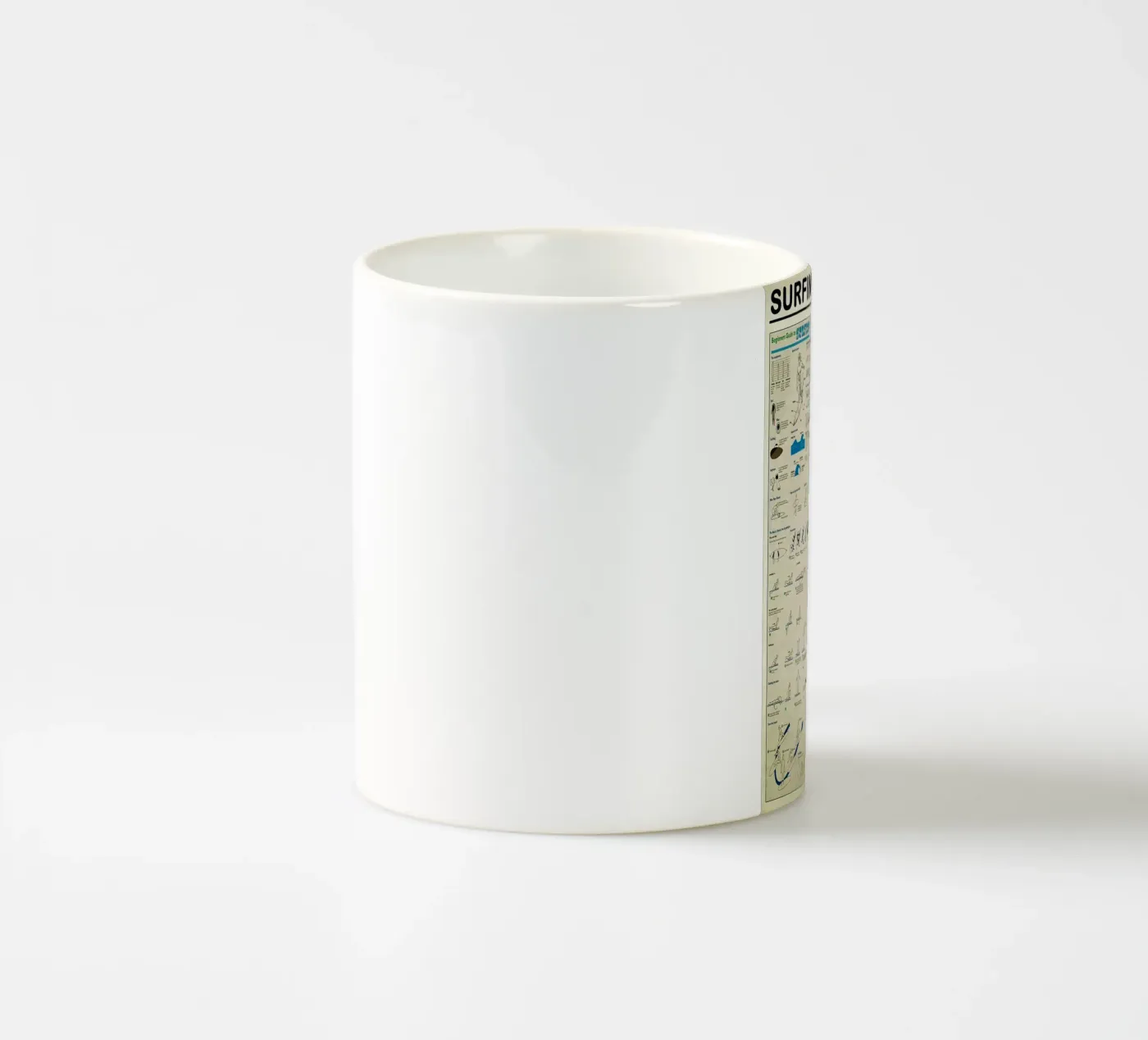 Surfing Knowledge ceramic mug by Maritiknowled