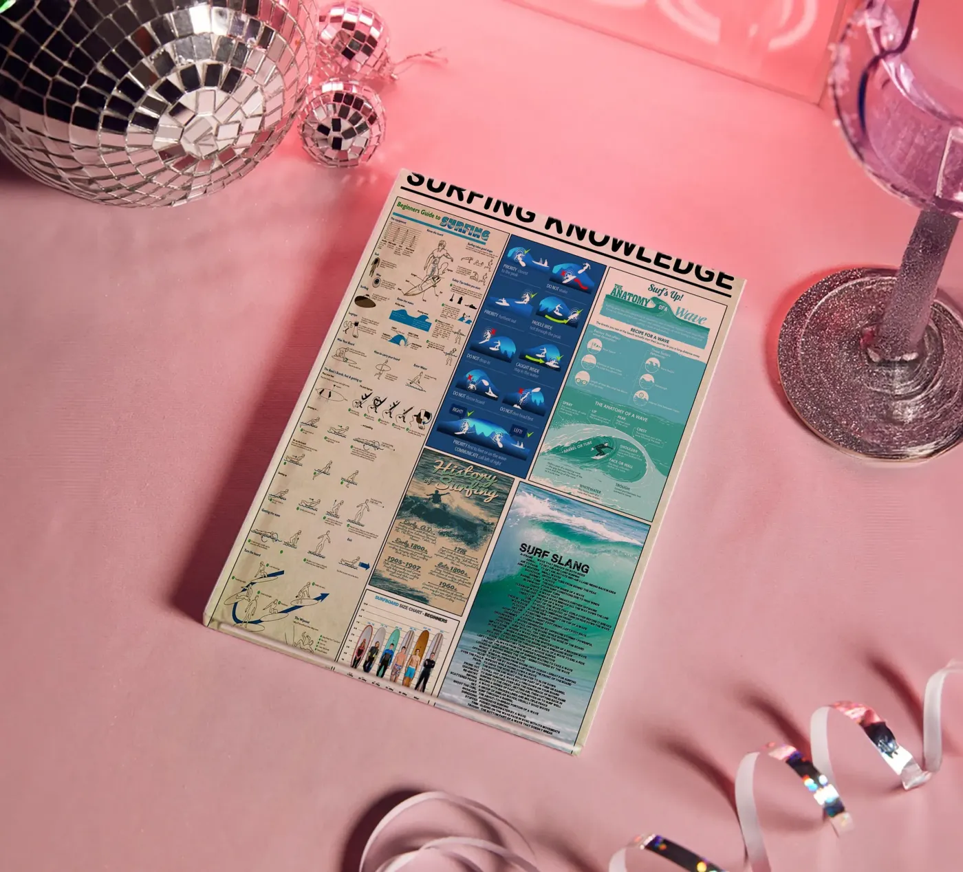 Surfing Knowledge notebook by Maritiknowled