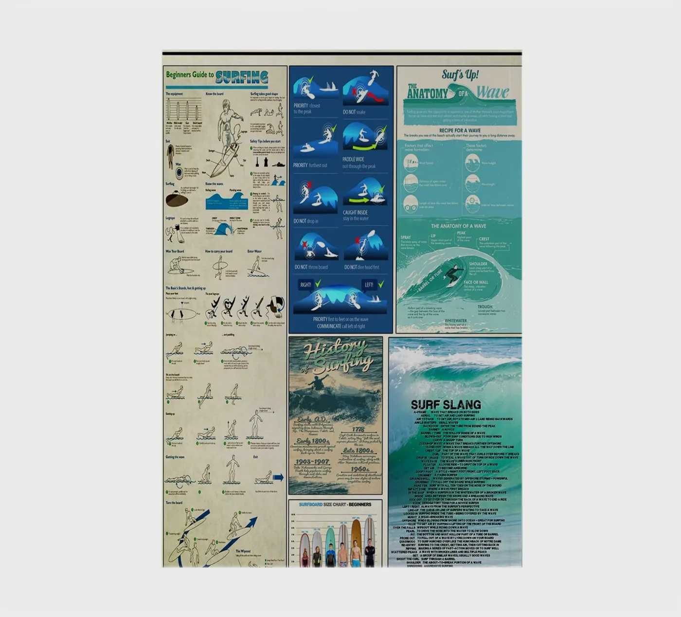 Surfing Knowledge notebook by Maritiknowled