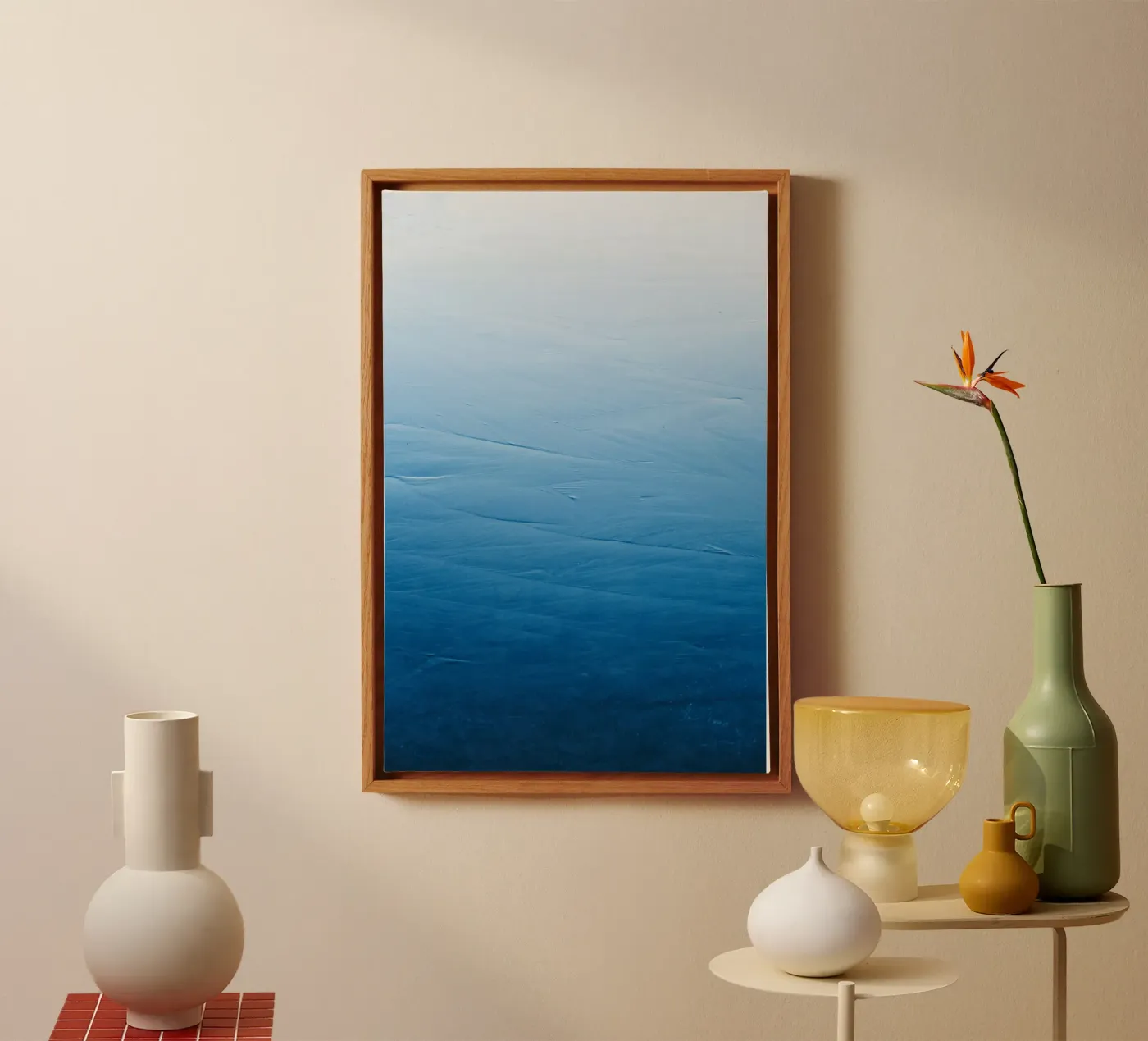 calmness canvas by Bleu