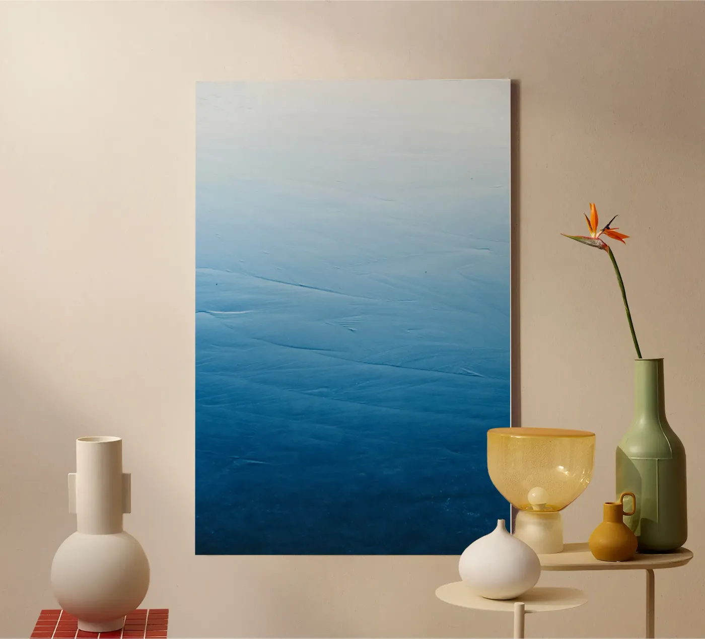 calmness canvas by Bleu