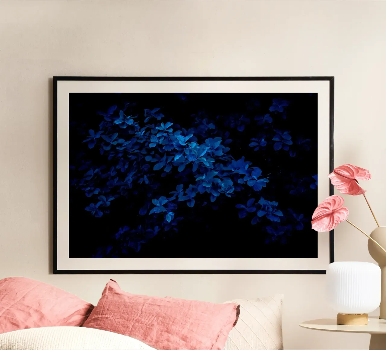 monocromatico poster da Bleu