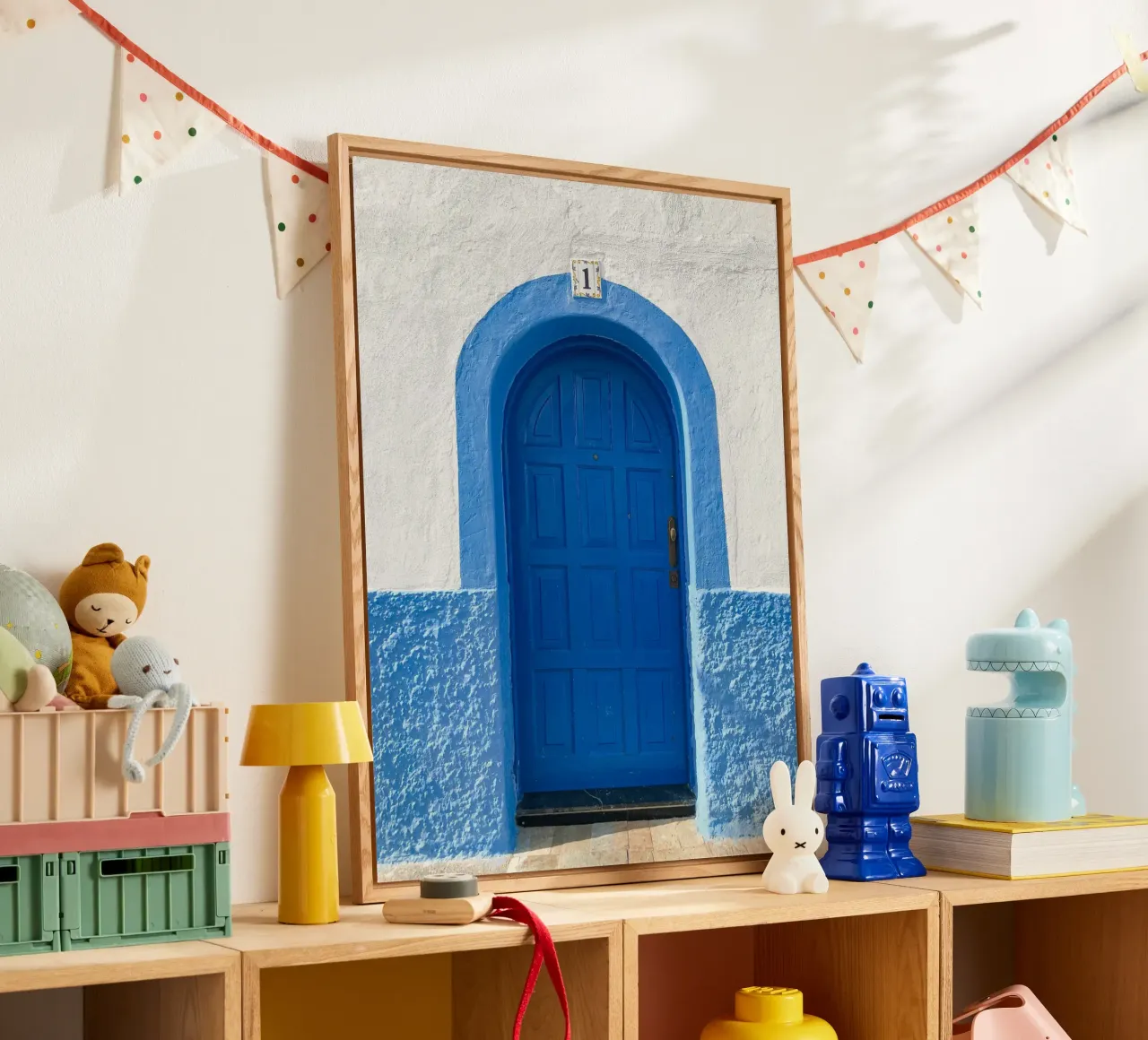 blu ad arco plexiglass da Bleu