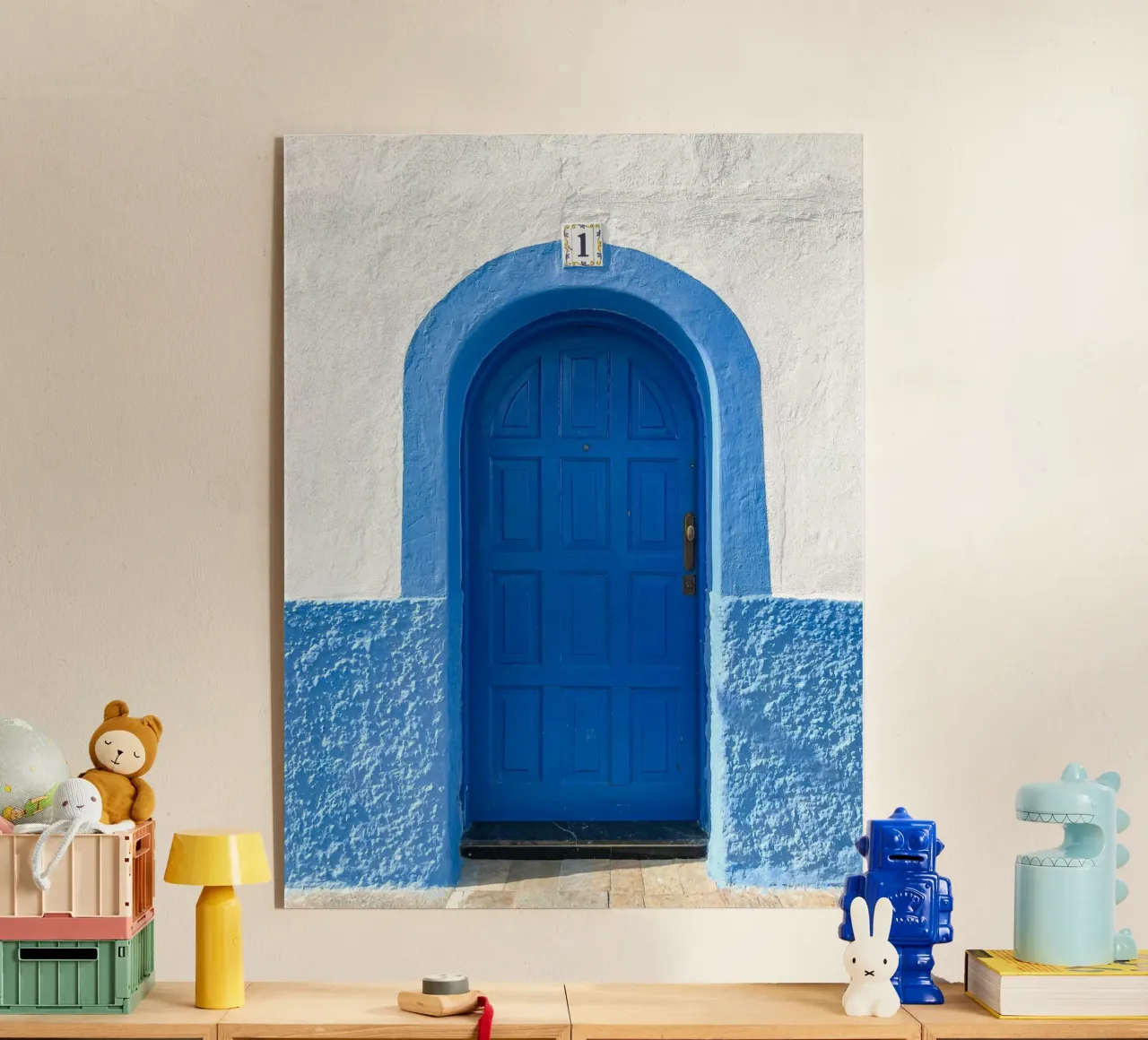 blu ad arco plexiglass da Bleu